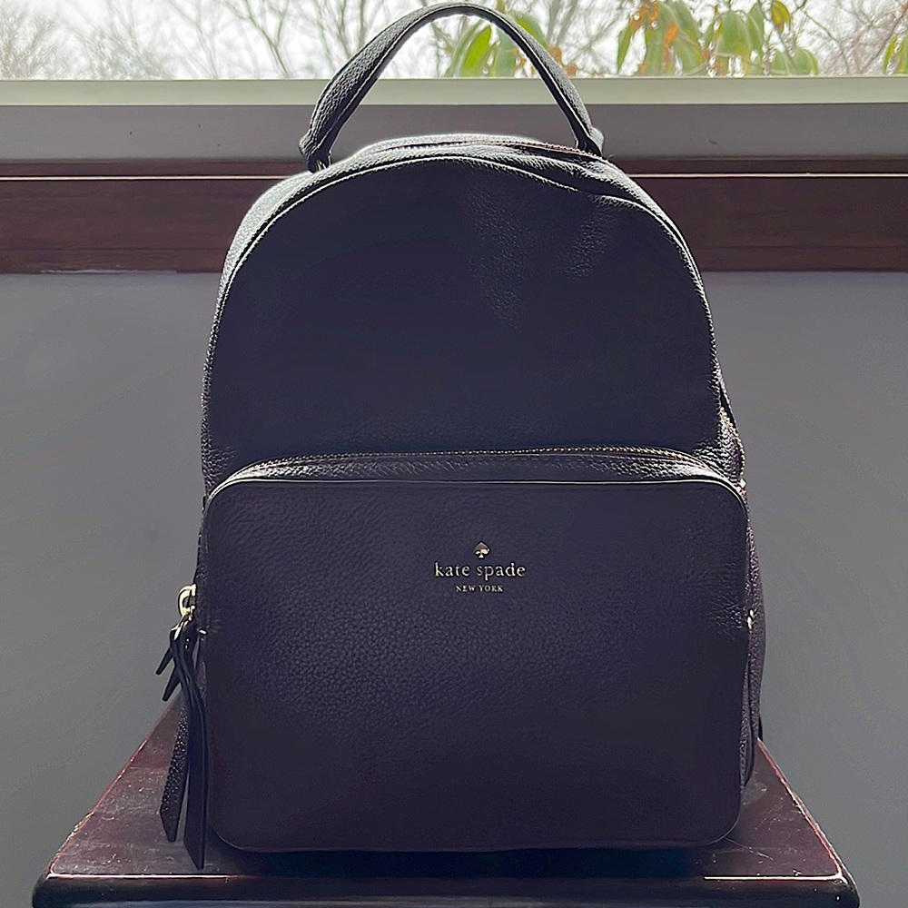 Maroon Kate Spade Mini Backpack